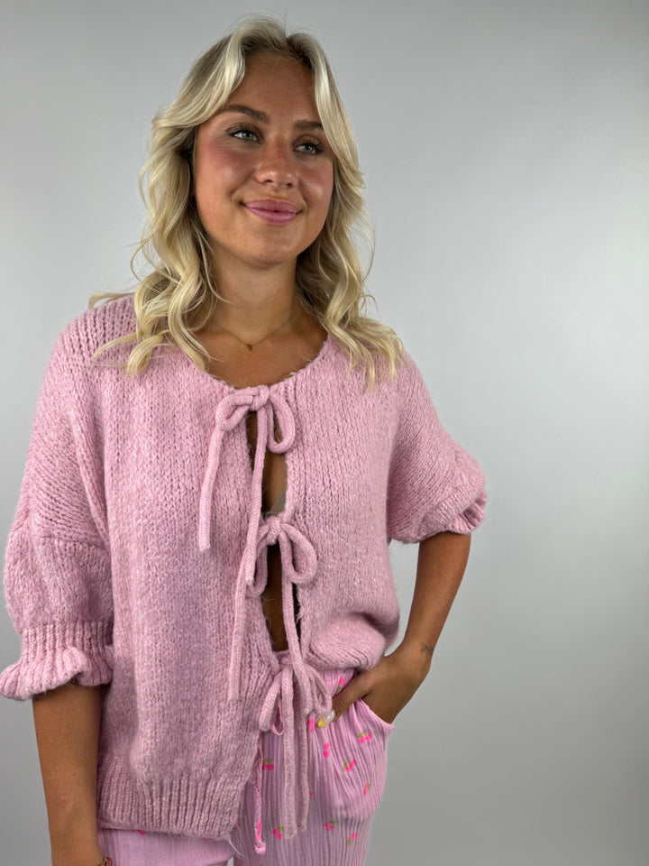 Cardigan mit Schleifen Lilly (3/4-Arm)