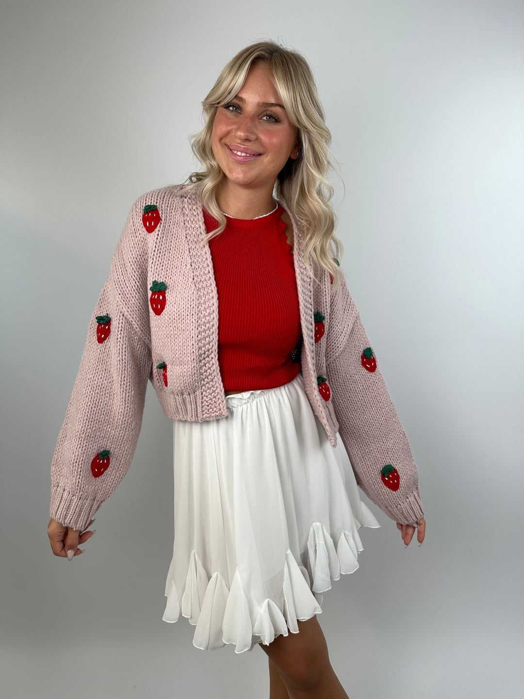 Offener Cardigan Sweet Strawberrys