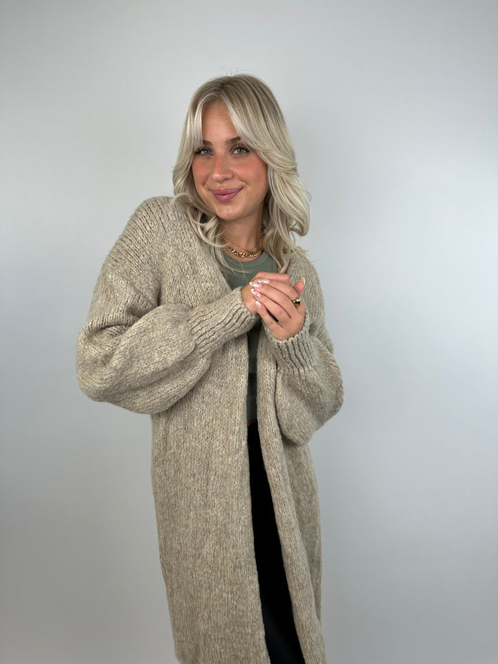 Langer Oversize Cardigan Super Cozy