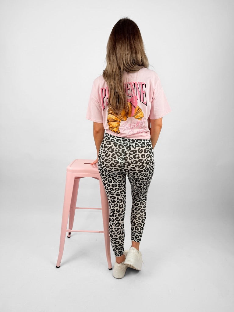 Leggings mit Leoprint Alva