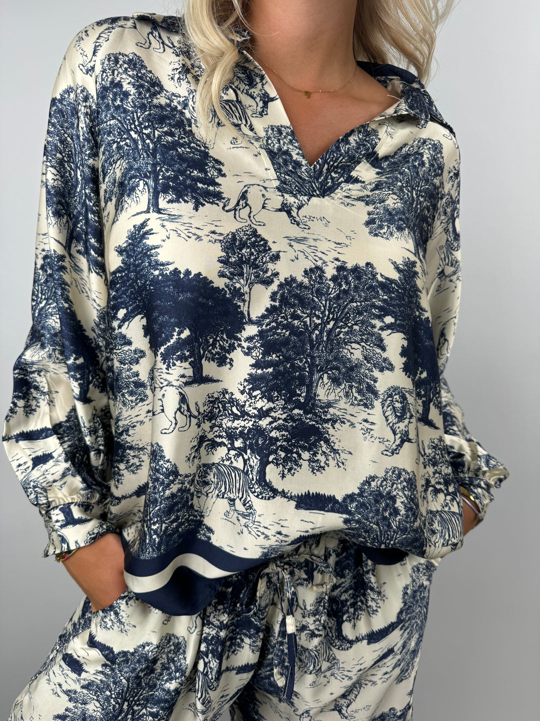 Luxury Bluse (lang)