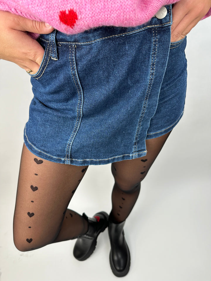 Jeans-Hosenrock Lamia