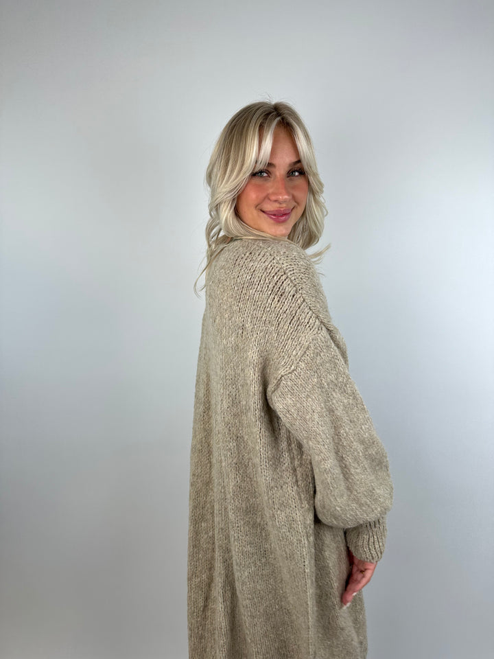 Langer Oversize Cardigan Super Cozy