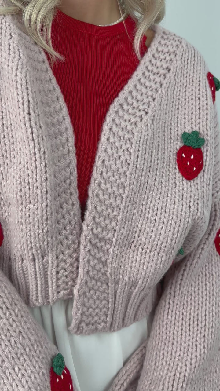 Offener Cardigan Sweet Strawberrys